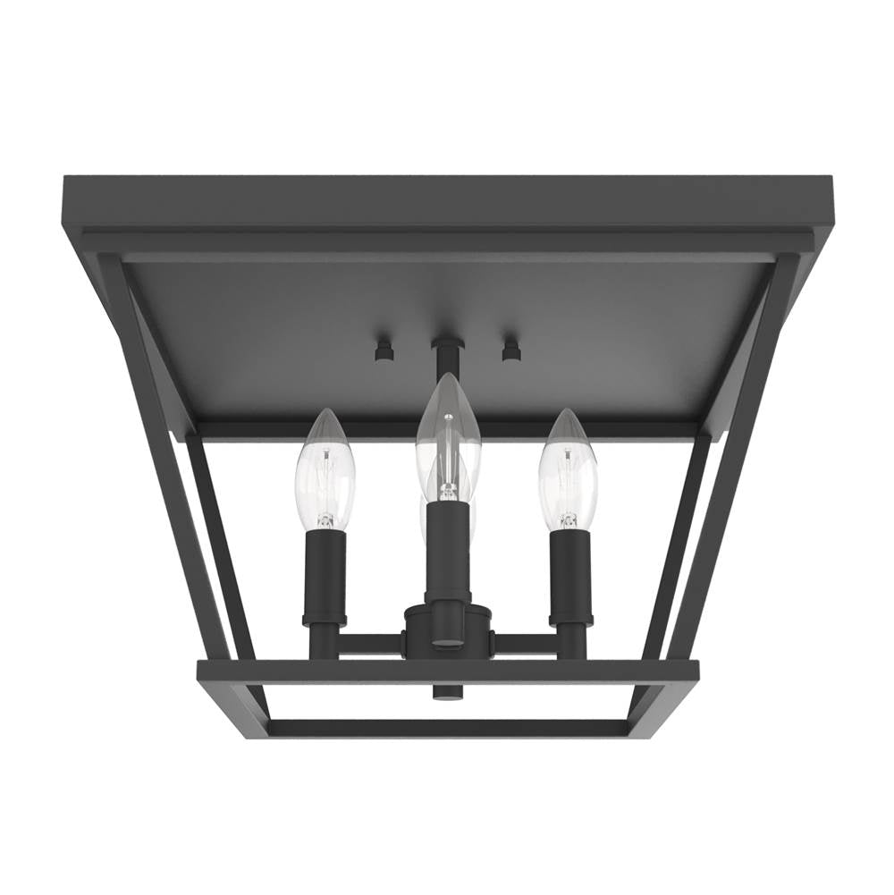 Hunter Laurel Ridge Laurel Ridge Flush Mount Natural Iron
