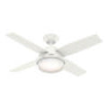 Hunter 59246 Fresh White 44'' Dempsey-fresh White Image 1