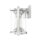 Hunter 48007 Brushed Nickel Astwood Brushed Nickel With Clear Glass 3 Light Vanity Wall Light Fixture Image 6