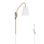Hunter 48173 Alturas Gold Valley Park 1 Light Large Pin Up Sconce Gold Image 2