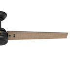 Hunter 52979 Matte Black 60 Inch Cassius Energy Star Matte Black Damp Rated Ceiling Fan And Wall Control Image 3