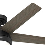 Hunter 52422 Matte Black 52in Burroughs - Flat Matte Black Image 6
