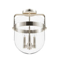 Hunter Karloff 3 Light Semi-flush Mount