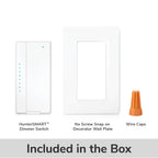 Hunter 99984 Fresh White Huntersmart Dimmer Switch Image 2