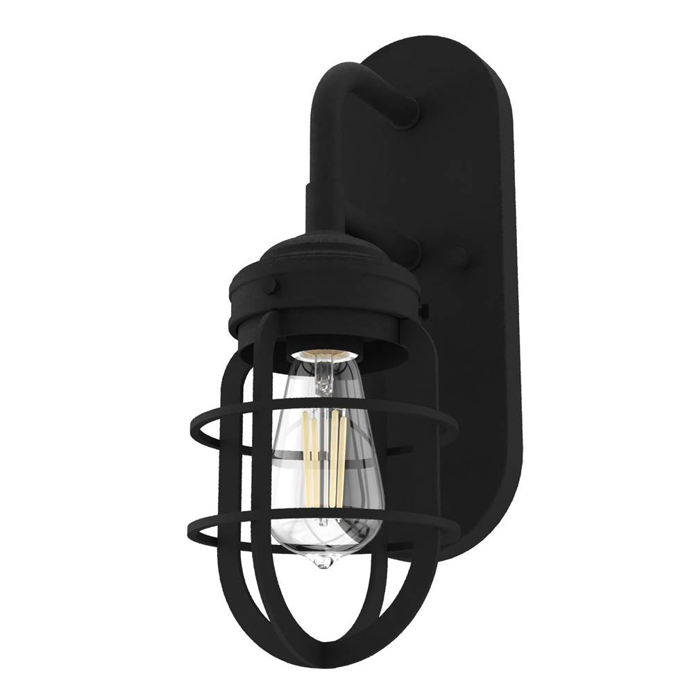 Hunter 19668 Natural Iron Hunter Starklake Natural Iron 1 Light Sconce Wall Light Fixture Image 1