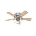 Hunter 52154 Brushed Nickel 42'' Crestfield Lp-brushed Nickel Image 1