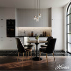 Hunter 13063 Alturas Gold Hartland Alturas Gold With Seeded Glass 3 Light Cluster Ceiling Light Fixture Image 6