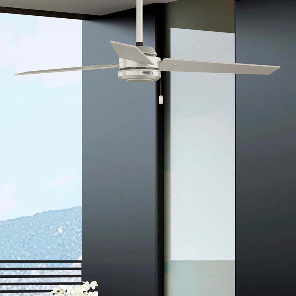 Hunter 59291 Matte Nickel 52 Inch Cassius Matte Nickel Image 9