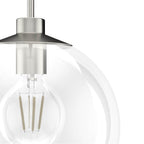 Hunter 19754 Brushed Nickel Xidane Medium Pendant 12 Inch Image 5