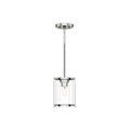 Hunter 19004 Polished Nickel Astwood 1 Light Pendant Image 1