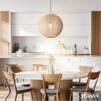 Hunter 48087 Brushed Nickel Berkeley Brushed Nickel 1 Light Large Pendant Ceiling Light Fixture Image 2