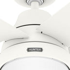Hunter 53781 Matte White 60in Aerodyne With Reversible Blades - Fresh White Image 3