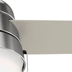 Hunter 50540 Brushed Nickel 52 Inch Aker Brushed Nickel Image 6