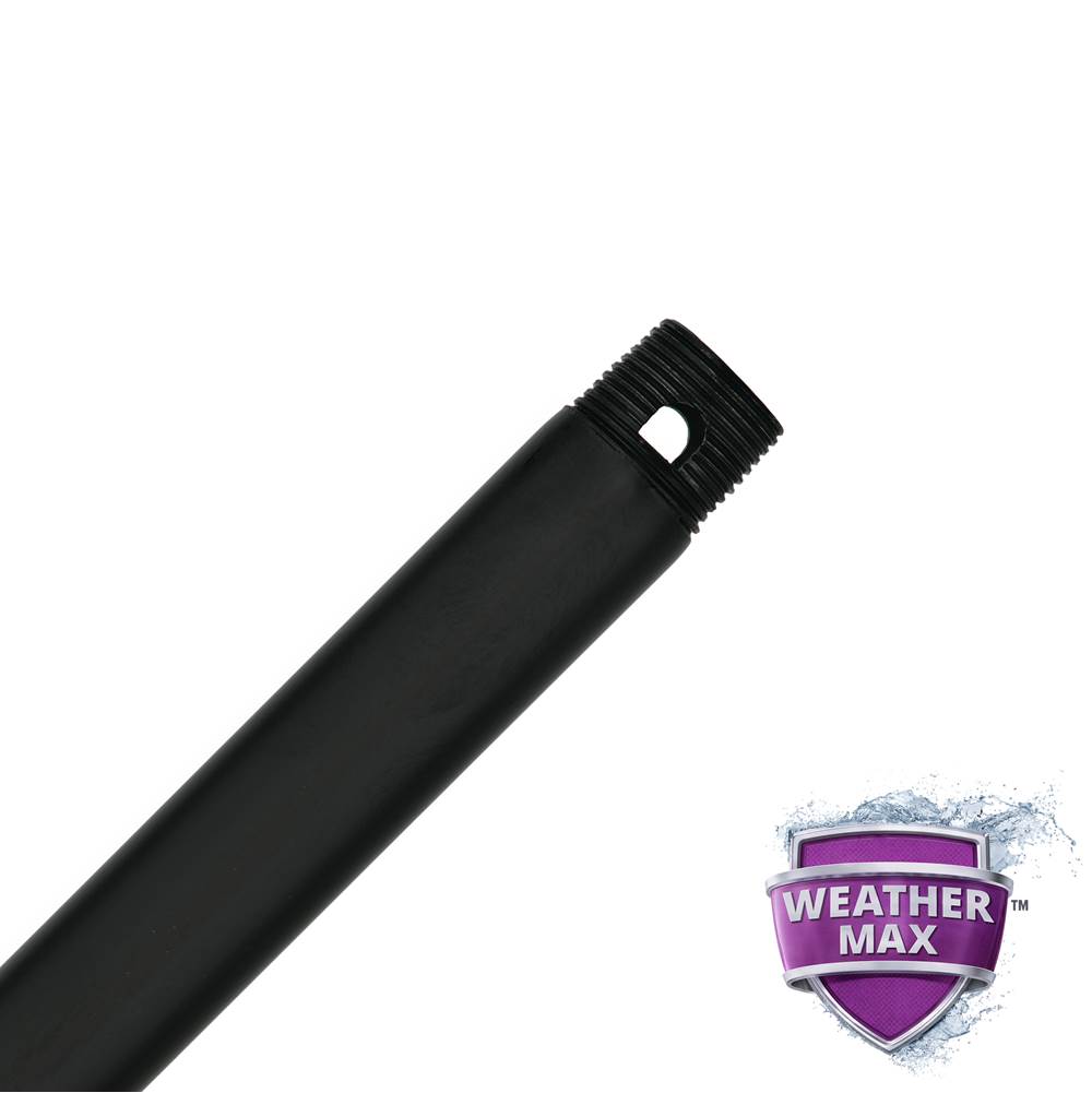 Hunter  Matte Black All-weather 48'' Downrod