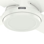 Hunter 59334 Fresh White 44 Inch Dempsey Lp Fresh White Image 6