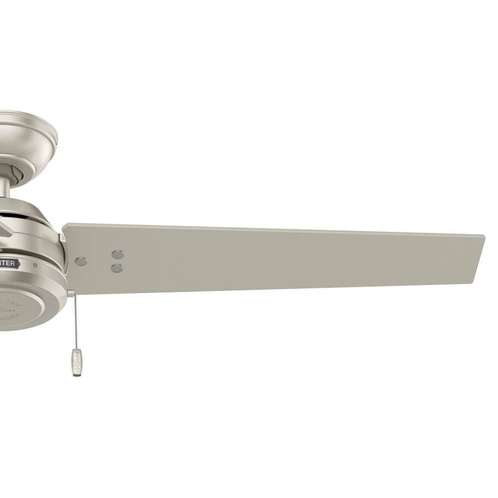Hunter 59291 Matte Nickel 52 Inch Cassius Matte Nickel Image 2