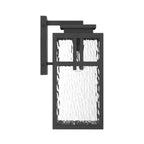 Hunter 46044 Matte Black Aspenbrook Outdoor 1 Light Large Wall Light Black Image 2