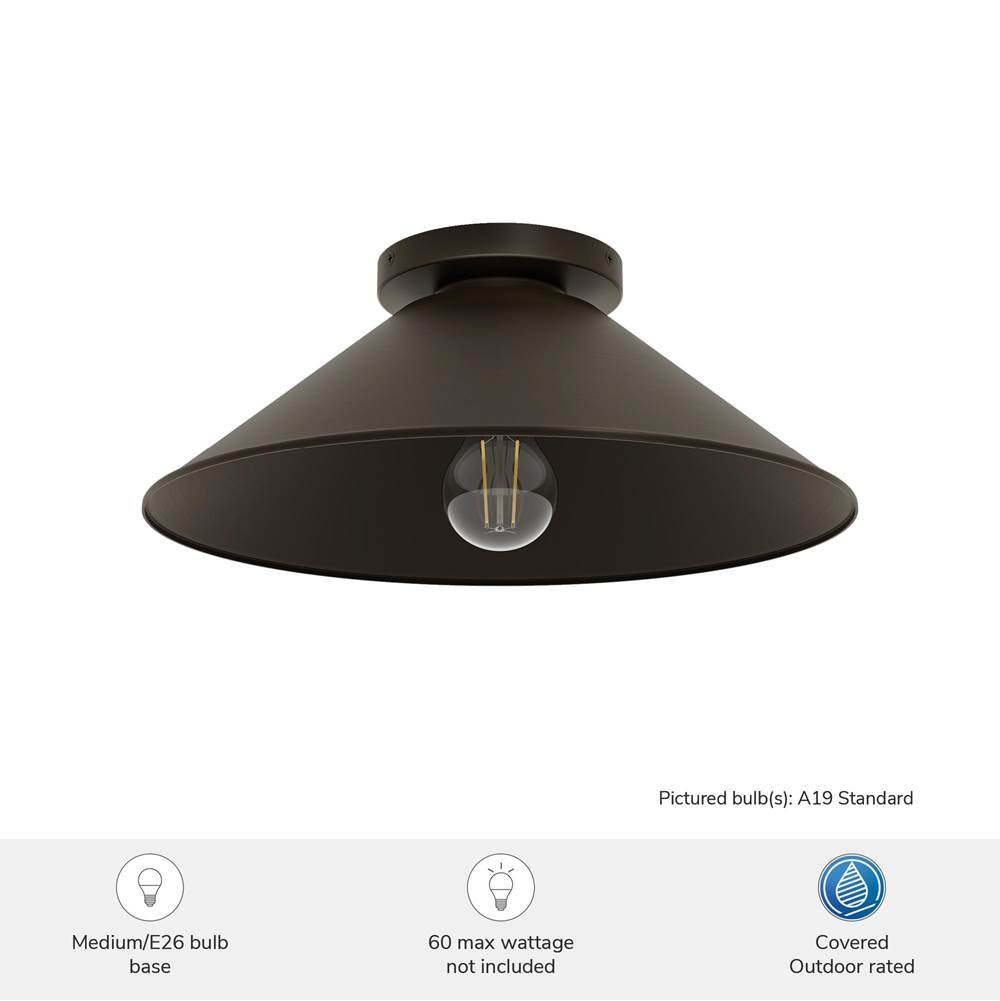 Hunter 46025 Matte Bronze Hunter Skyflow Matte Bronze 1 Light Medium Image 5
