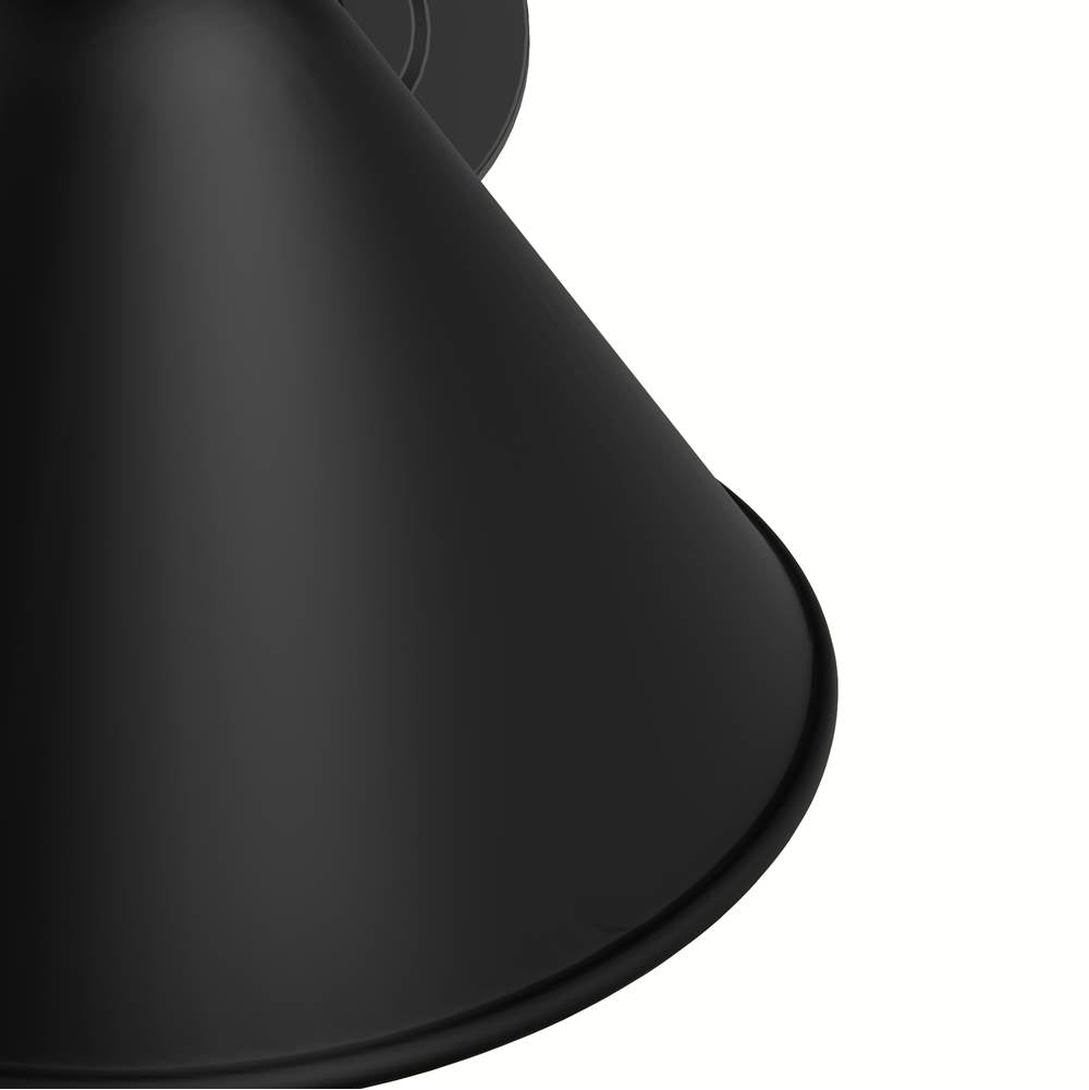 Hunter 46010 Matte Black Cassius Matte Black 1 Light Medium Image 4