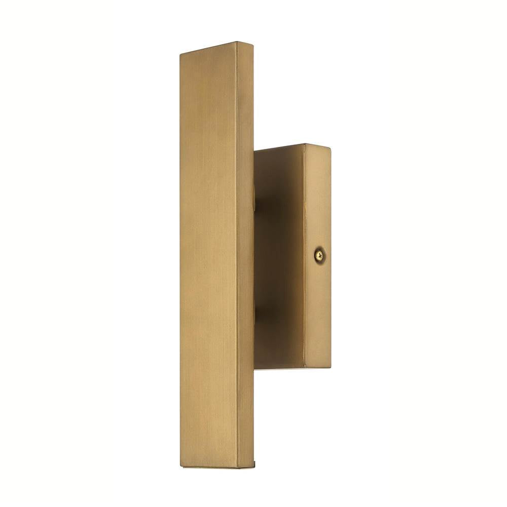 Hunter 13121 Luxe Gold Canoga Jasmine Roth Led Small 13 Inch Sconce Image 1