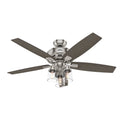 Hunter 54190 Brushed Nickel 52'' Bennett-brushed Nickel Image 1