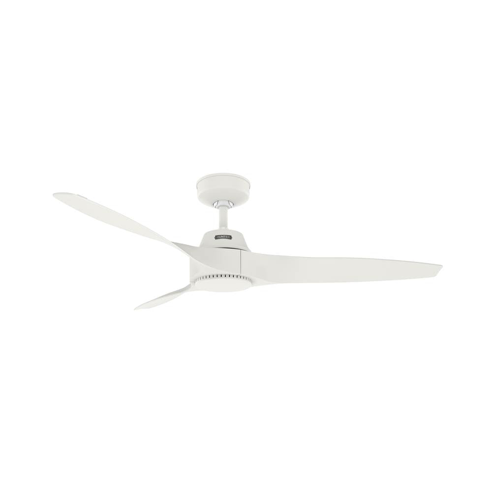 Hunter 52617 Matte White 52in Mosely - White Image 1