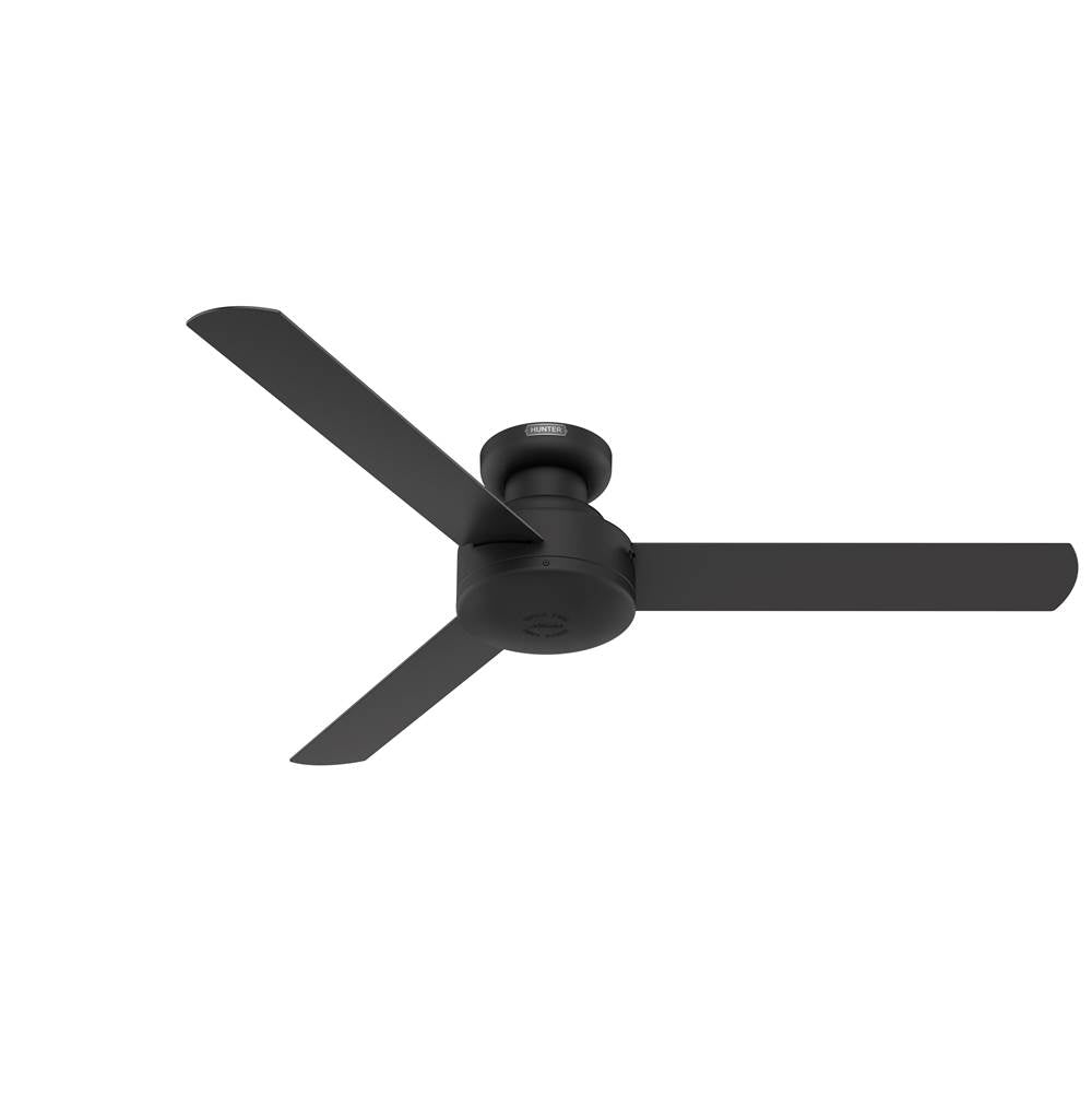 Hunter 52407 Matte Black 52in Presto Lp -flat Matte Black Image 1