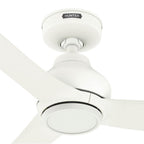 Hunter 52812 Matte White 60 Inch Mazzini Matte White Image 2
