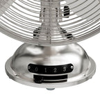 Hunter 97315 Brushed Nickel Table Top Fan Image 2