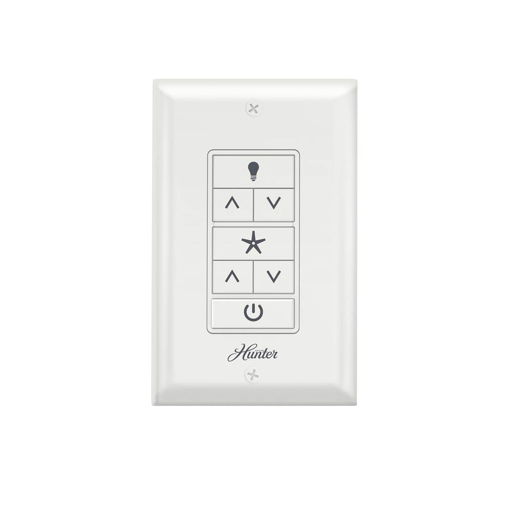 Hunter  Universal Fan-light Wall Control (receiver Not Included)