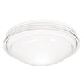 Hunter 28438 White Outdoor Marine Ii  Low Profile Globe Light Kit, White Image 1