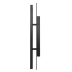 Hunter 46063 Matte Black Canoga Outdoor 1 Light Large Wall Light Black Image 2