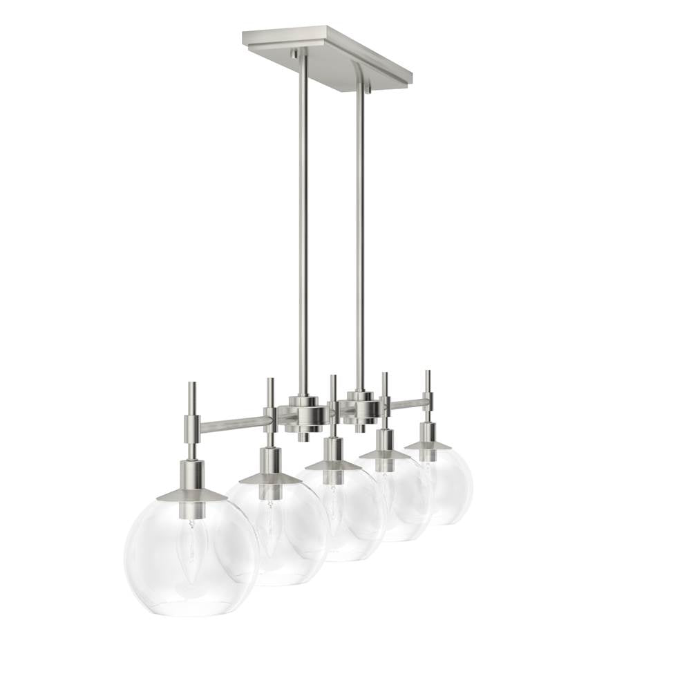 Hunter Xidane 5 Light Linear Chandelier