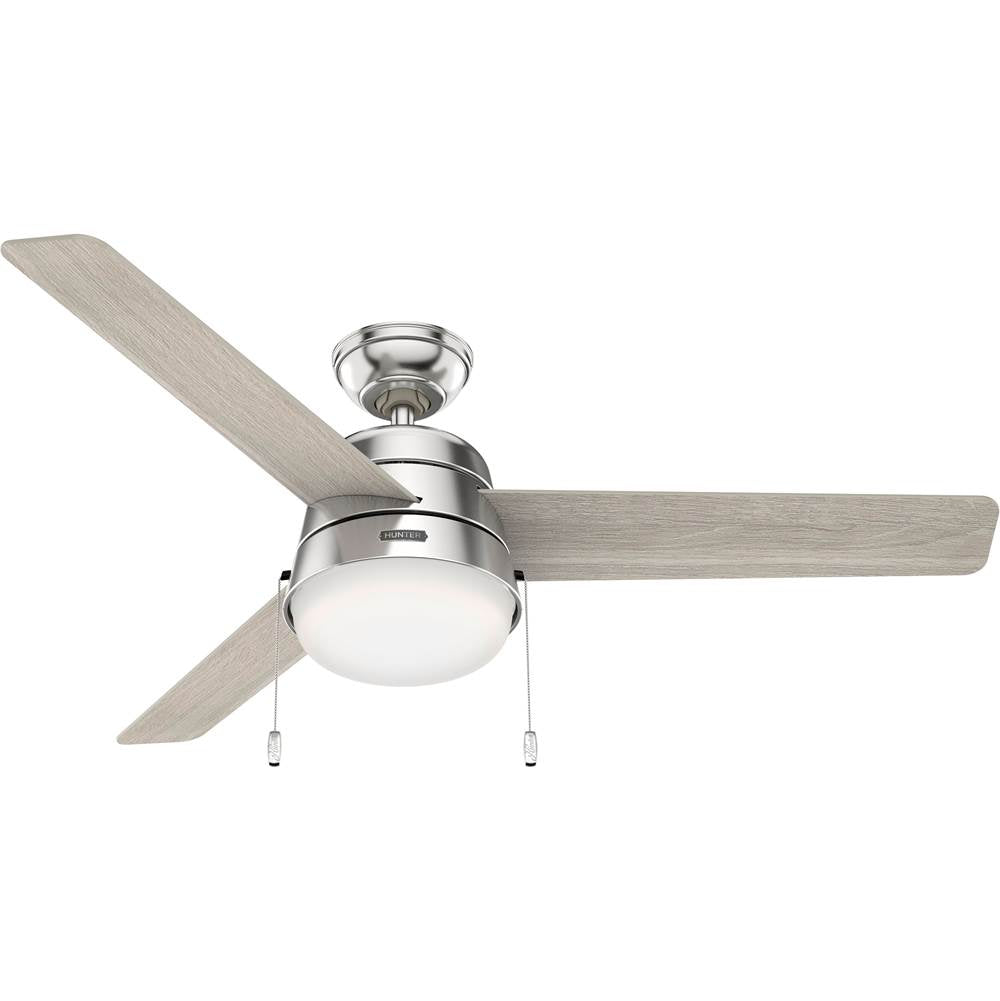 Hunter 50540 Brushed Nickel 52 Inch Aker Brushed Nickel Image 3