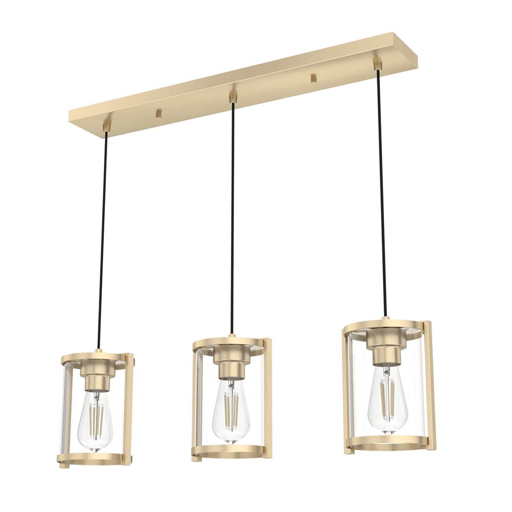 Hunter Astwood 3 Light Cluster Linear