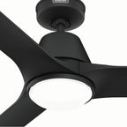 Hunter 52817 Matte Black 60in Aeronaut - Matte Black Image 2