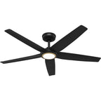 Hunter 53638 Matte Black Zentech 5 Blade Indoor/outdoor Smart Fan 52in - Matte Black Image 1