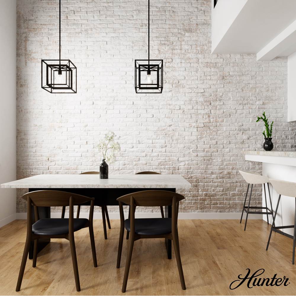 Hunter Doherty Convertible 1 Light Pendant 12 Inch