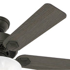 Hunter 52782 New Bronze Hunter 44 Inch Swanson New Bronze Ceiling Fan With Led Light Kit And Pull Chain Image 4