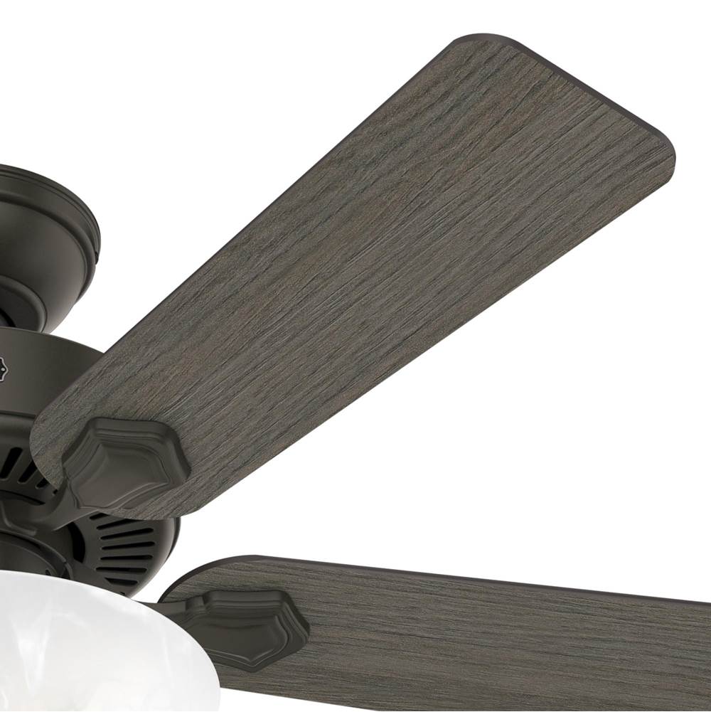 Hunter 52782 New Bronze Hunter 44 Inch Swanson New Bronze Ceiling Fan With Led Light Kit And Pull Chain Image 4