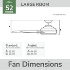 Hunter 50007 Matte Bronze 52 In Kennicott - Matte Bronze Image 4