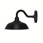 Hunter Mill Valley Mill Valley Matte Black And White 1 Light Small