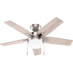 Hunter 52495 Brushed Nickel 44 Inch Anisten Brushed Nickel Image 4