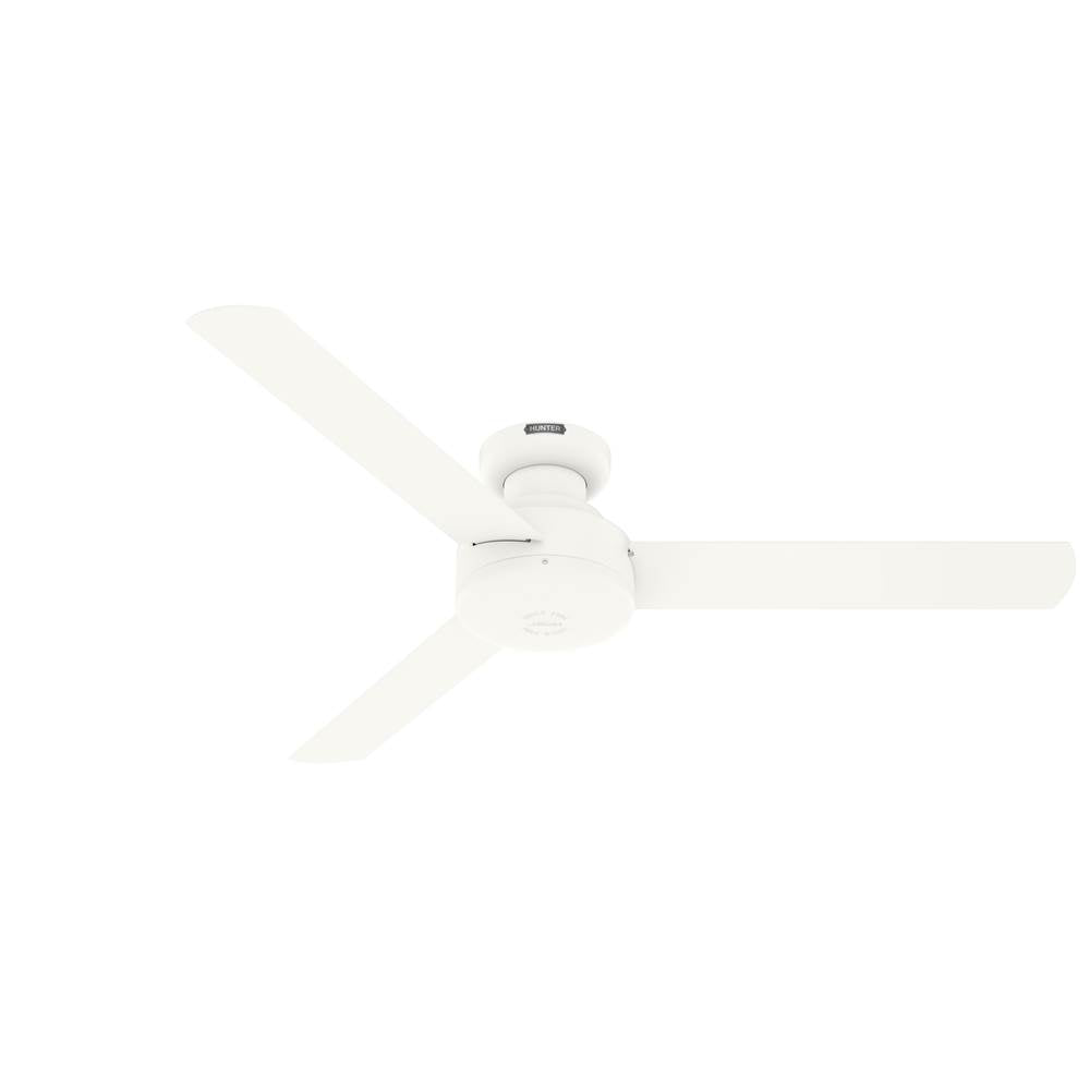 Hunter 52408 Matte White 52in Presto Lp -matte Fresh White Image 1