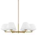 Hunter 48097 Alturas Gold Celestial Valley 6 Light Medium Chandelier Gold Image 1