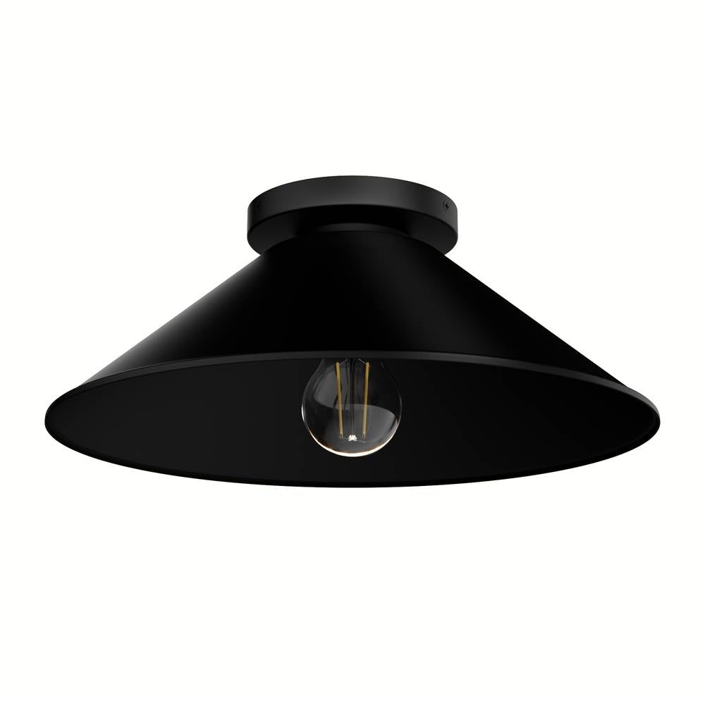 Hunter 46022 Matte Black Skyflow Matte Black 1 Light Medium Image 1