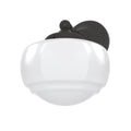 Hunter Saddle Creek Saddle Creek 1-light Wall Sconce Nb Cased White