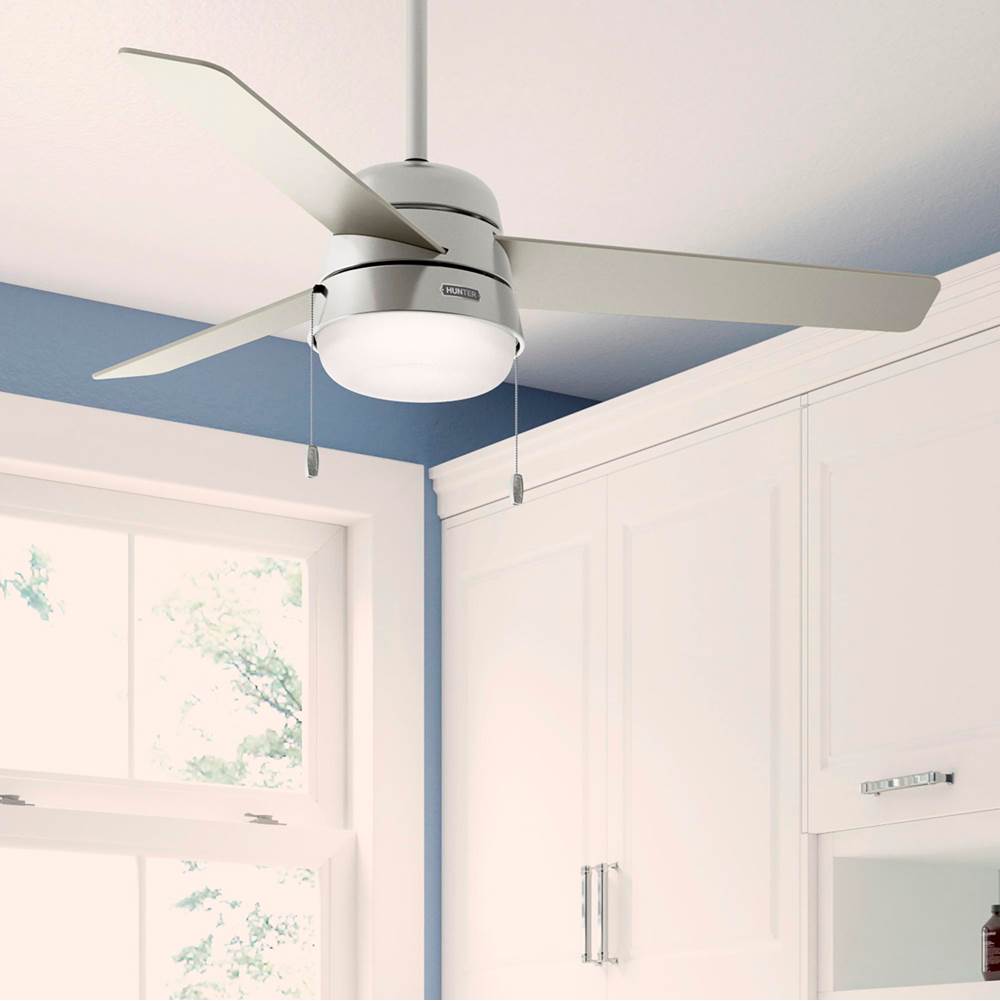 Hunter 50540 Brushed Nickel 52 Inch Aker Brushed Nickel Image 9