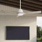 Hunter 52823 Matte White 60in Aeronaut - Matte White/li Image 7