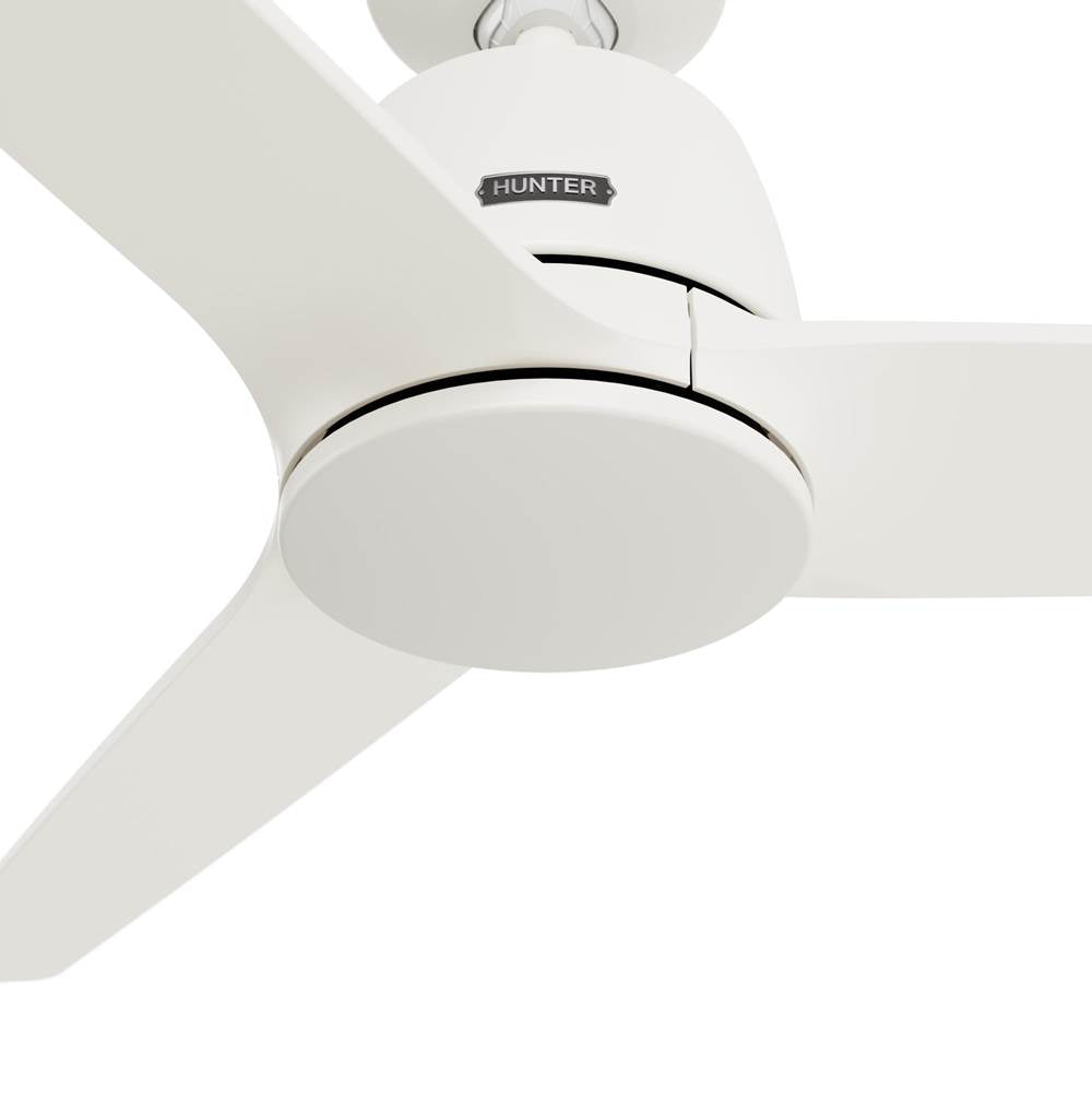 Hunter 52605 Matte White 52 Inch Malden - Matte White Image 5
